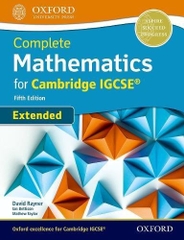 Complete Mathematics For Cambridge IGCSE: Extended