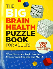 The Big Brain Health Puzzle Book For Adults