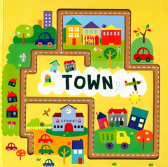 Town Trace the Track Book