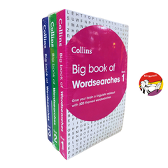Collins: Big Book of Wordsearches Volume 1, 2 & 3