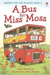 Usborne Very First Reading A Bus for Miss Moss