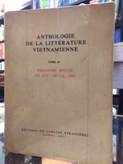 Anthologie de la Litterature Vietnamienne Tome III