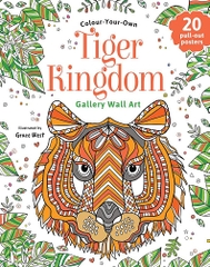 Colour - Your - Own Tiger Kingdom Gallery Wall Art
