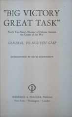 Big Victory Great Task by Vo Nguyen Giap - Bookworm Hanoi