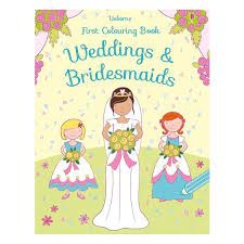 Usborne First Colouring Book Weddings & Bridesmaids