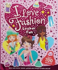 I Love Fashion Sticker Fun