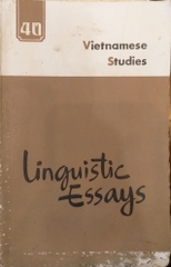 Linguistic Essays by Nguyen Khac Vien - Bookworm Hanoi