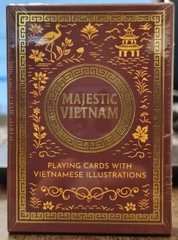 Majestic Vietnam Playing Card With Vietnamese Illustrations