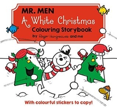Mr.Men A White Christmas Colouring