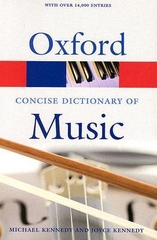 Oxford Concise Dictionary of Music