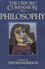 the Oxford Companion to Philosophy
