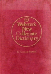 Webster's New Collegiate Dictionary