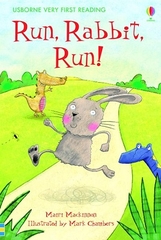 Usborne Very First Reading Run Rabbit Run