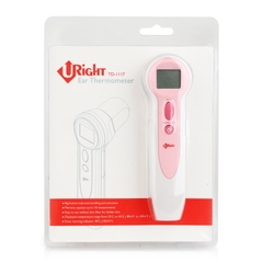Nhiệt kế đo tai Uright TD-1117 (Hồng)