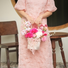Giỏ Ngọc Trai Crystal - Evelyn