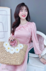 Áo Dài Lụa Ánh Nhung AD8018 (áo lẻ)