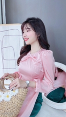 Áo Dài Lụa Ánh Nhung AD8018 (áo lẻ)