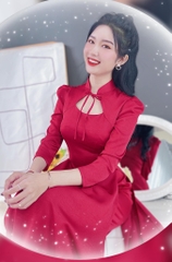 Áo Dài Lư Tác Giam AD8037 (áo lẻ)