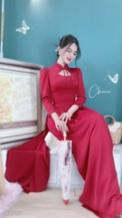 Áo Dài Lư Tác Giam AD8037 (áo lẻ)
