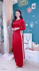 Áo dài lụa ánh nhung AD8018 (áo lẻ)
