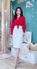 Áo Sơ Mi Lụa Lạnh Cavat A9231
