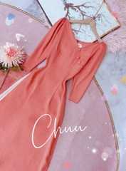 Áo Dài Cổ Tick 5N Bọc AD9117 (áo lẻ)