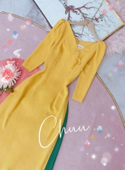 Áo Dài Cổ Tick 5N Bọc AD9117 (áo lẻ)