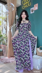 Áo Dài Pha Lưới AD8042 (áo lẻ)