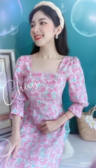 Áo Dài Xốp Tay Chun AD9122 (áo lẻ)