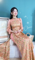Áo Dài Hoa Chinadoll AD9123 (áo lẻ)