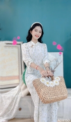 Áo Dài Cổ Trụ Li AD9150 (áo lẻ)