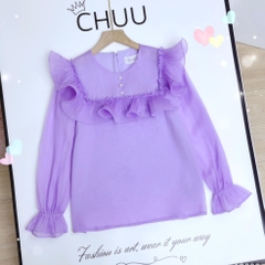 Áo Tơ Li Loe Loe A9336