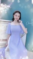 Áo Dài Tơ IC Bling AD8103