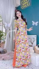 Áo Dài Tay Bông Gòn AD9199 (áo lẻ)