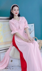Áo Dài Nơ Student AD9212 (áo lẻ)