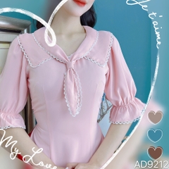 Áo Dài Nơ Student AD9212 (áo lẻ)