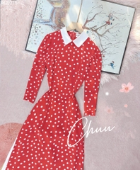 Áo Dài Cổ Đức Nơ Dài AD9215 (áo lẻ)