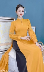 Áo Dài Cổ Tàu Ren Tay Nối AD9220 (áo lẻ)