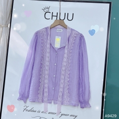 Áo Sơ Mi Ren Chùm Nho A9429