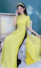 Áo Dài 4T Hoa Mai 3D AD9192 (áo lẻ)
