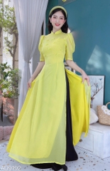 Áo Dài 4T Hoa Mai 3D AD9192 (áo lẻ)