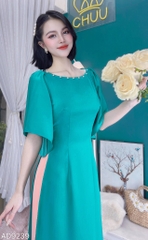 Áo Dài Cổ Thuyền Tay Xéo AD9239 (áo lẻ)