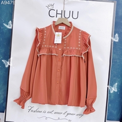 Áo Sơ Mi Sao Biển A9479