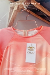 Áo Dài Chân Tranh WaterColor AD9289 (áo lẻ)