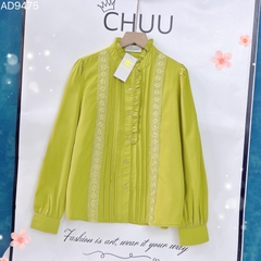 Áo Sơ Mi Xếp Li Hoa Cúc A9475