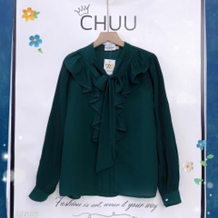 Áo Sơ Mi Tay Li Bèo Đỗ A9506
