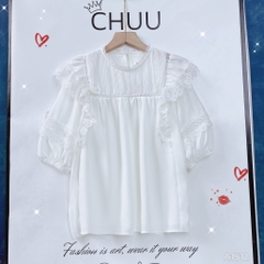 Áo Sơ Mi Ren Vảy Rồng A1512