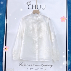 Áo Sơ Mi Thêu Cúc Hoàng Kim A1508