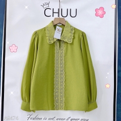 Áo Tằm Gãy Ren Xương Rồng A9474