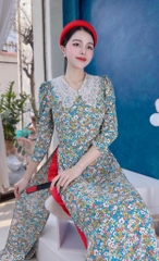 Áo Dài Ren The Leaf AD9253 (áo lẻ)